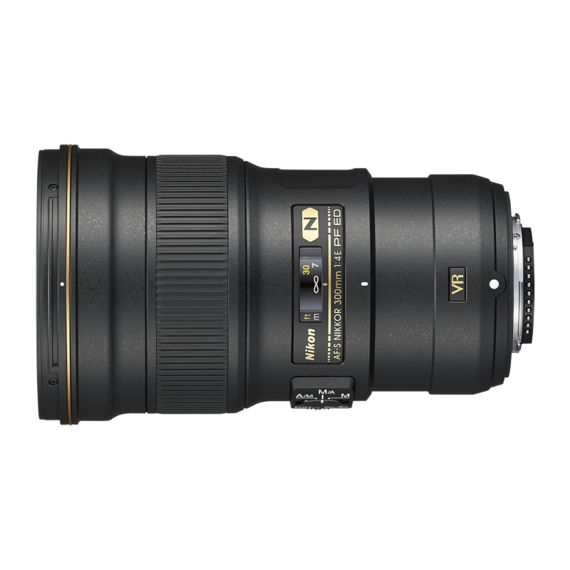 AF-S NIKKOR 300mm  VR E PF  f/4